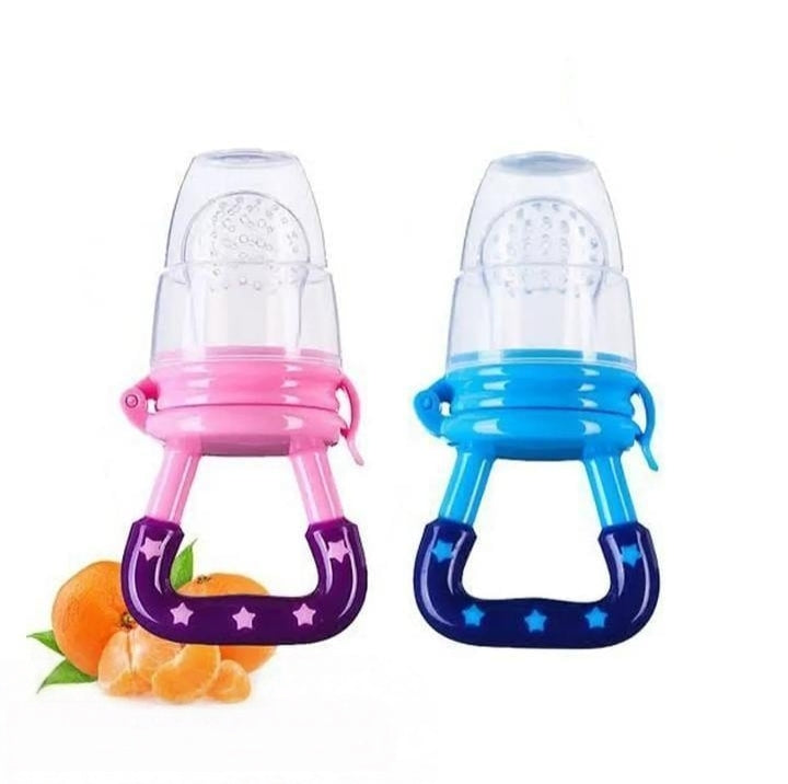 Silicone Baby Fruit Feeding Pacifier โ BPA-Free Fresh Food Feeder & Baby Teether