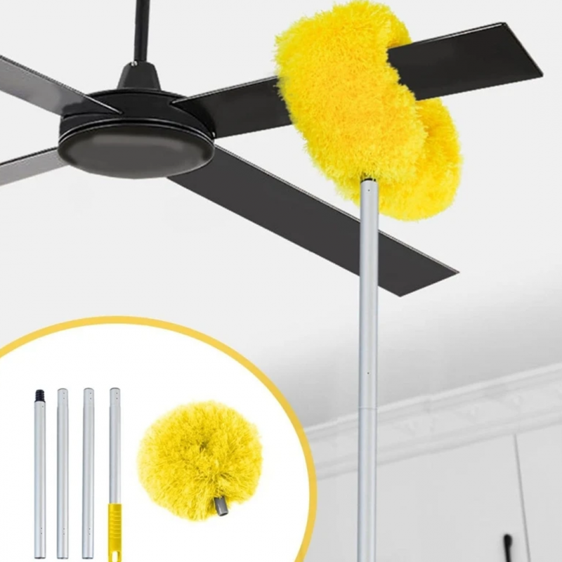 "Foldable Ceiling Fan Duster"