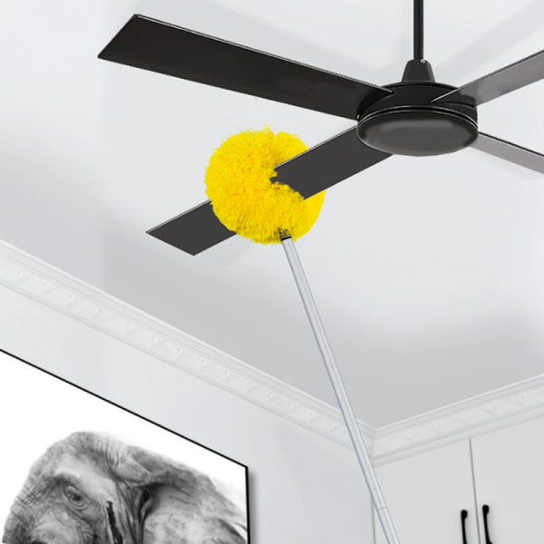 "Foldable Ceiling Fan Duster"