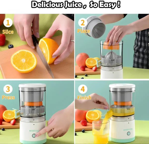 "Portable Electric Citrus Juicer