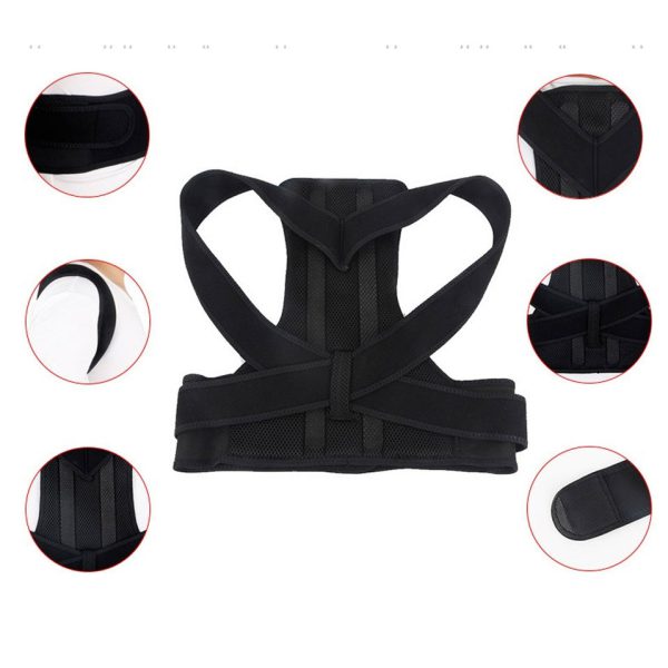 "Adjustable Back Posture Support Corset Belt"