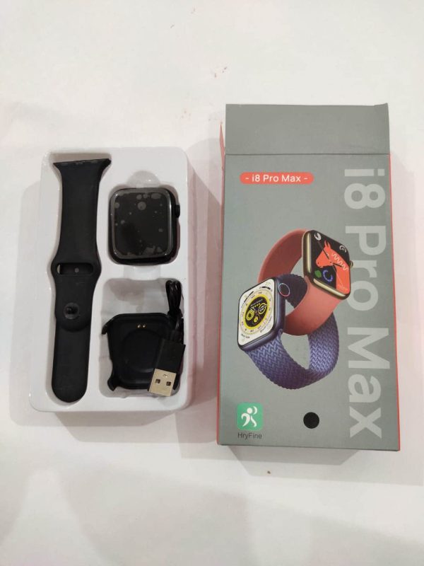 "I8 Pro Max Smart Watch – Hryfine (Random Color)"