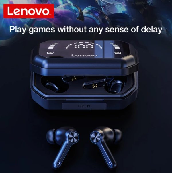 "Lenovo LP3 Pro True Wireless Earbuds 5.0 – Waterproof, Mic, Gaming Headset (Random Color)"