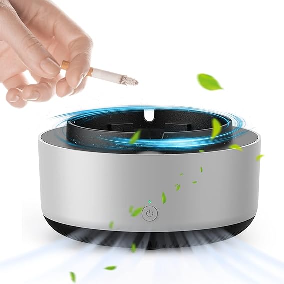 "2-in-1 Air Purifier & Smokeless Car Ashtray (Random Colors)"