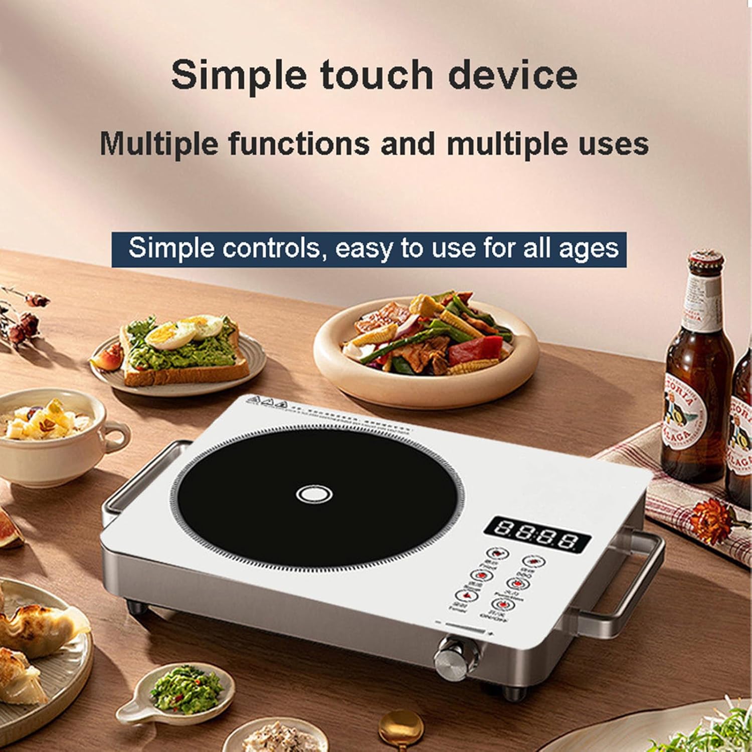 "Raf Multifunctional Electric Stove – 3500W Infrared Cooker"