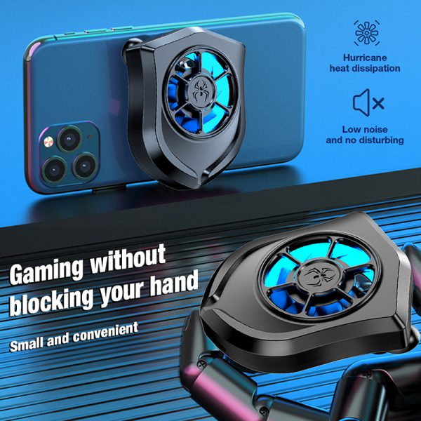 "Portable Mobile Phone Gaming Cooler – Cooling Fan & Stand (NW000212)"