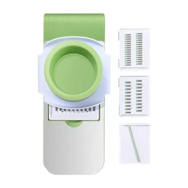 "Multifunctional Vegetable Cutter & Grater – Slicer, Shredder, Peeler"