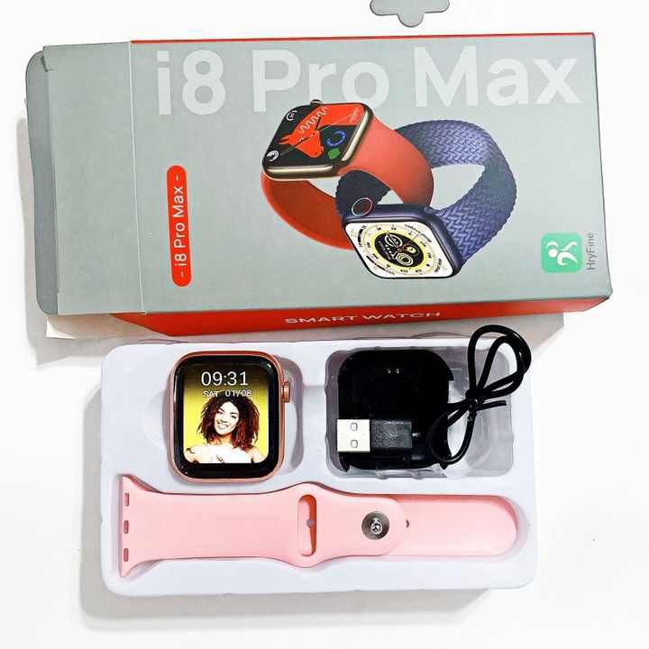 "I8 Pro Max Smart Watch – Hryfine (Random Color)"