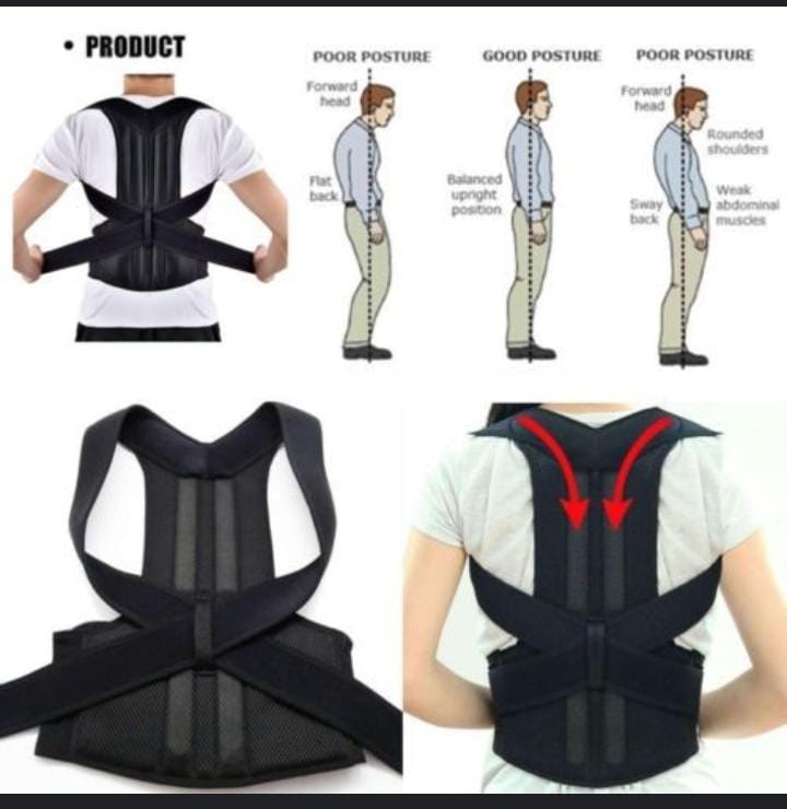 "Adjustable Back Posture Support Corset Belt"