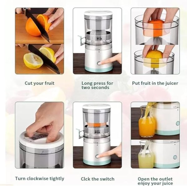 "Portable Electric Citrus Juicer