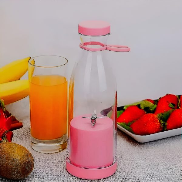 Mini Portable Electric Blender 380ml (Random Color)