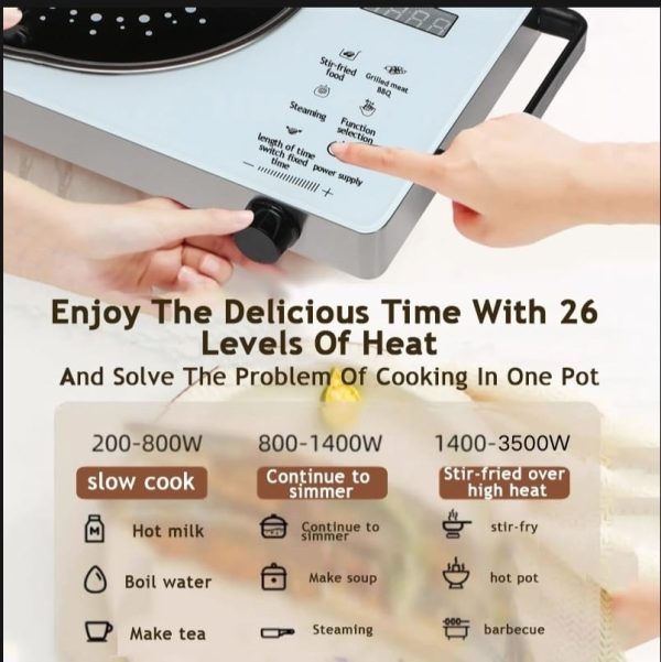 "Raf Multifunctional Electric Stove – 3500W Infrared Cooker"