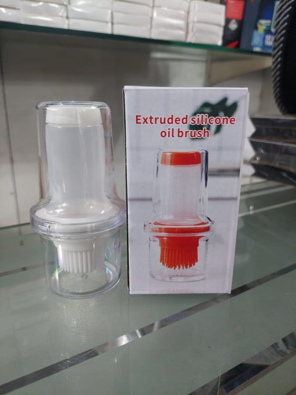 "Silicone Oil Brush Bottle BBQ Kitchen Tool (Random Color)"