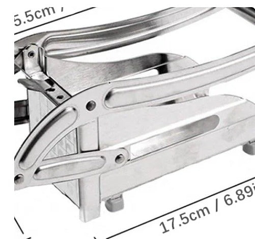 "Stainless Steel Double Blade French Fries Cutter"