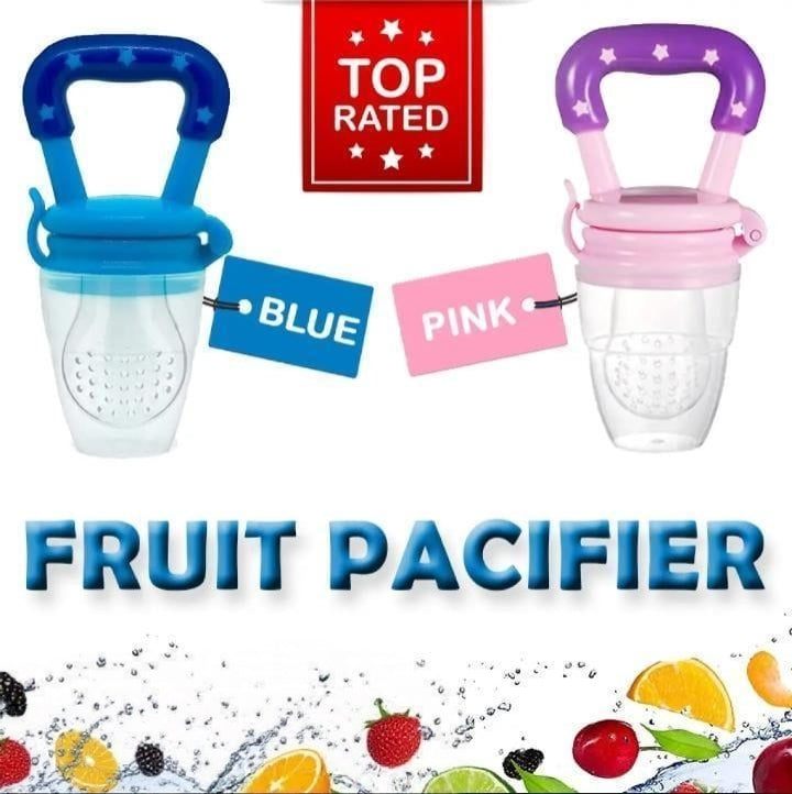 Silicone Baby Fruit Feeding Pacifier – BPA-Free Fresh Food Feeder & Baby Teether