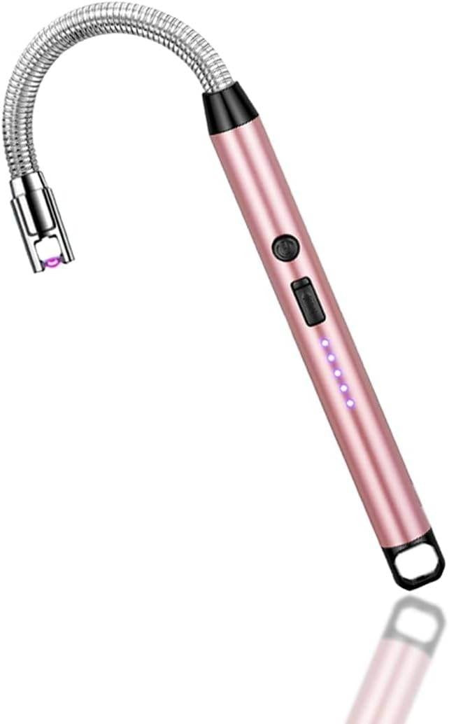 USB Rechargeable Electric Arc Lighter – Flexible Neck Windproof Plasma Lighter