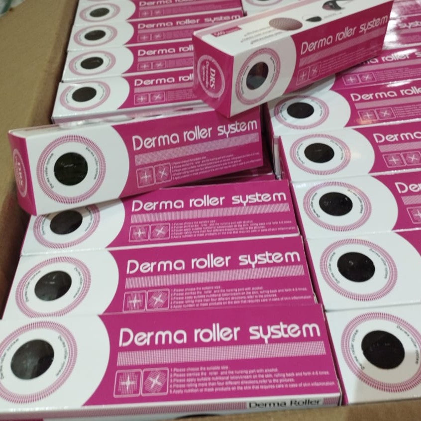 540 Needles Derma Roller for Hair Growth & Skin Care – Scalp & Face Microneedling Roller